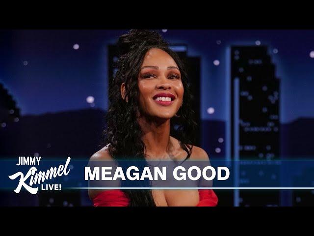 Meagan Good on New Tyler Perry Movie, Run-In with Shaq & Getting Caught Up in a Coyote Fight