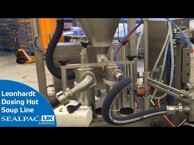 Complete Line for Hot Soup with Leonhardt Dosing Solution | Ready Meal Manufacturing