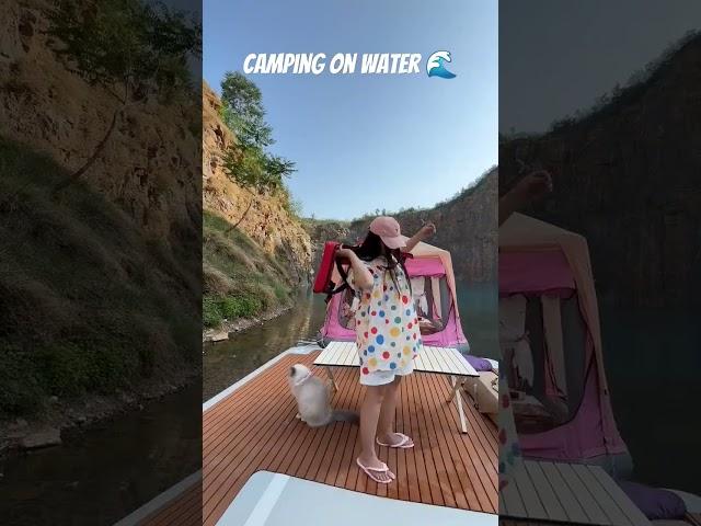 camping on water #viralvideo #viral #music #