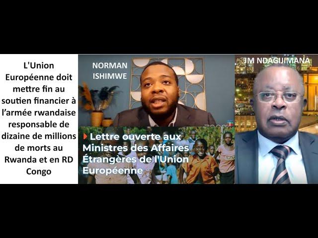 23/10/24 JAMBO ASBL dénonce le soutien financier de l'Union Européenne à l’armée rwandaise en RDC