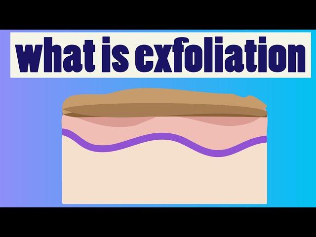 what is Exfoliation? and Exfoliation benefits.