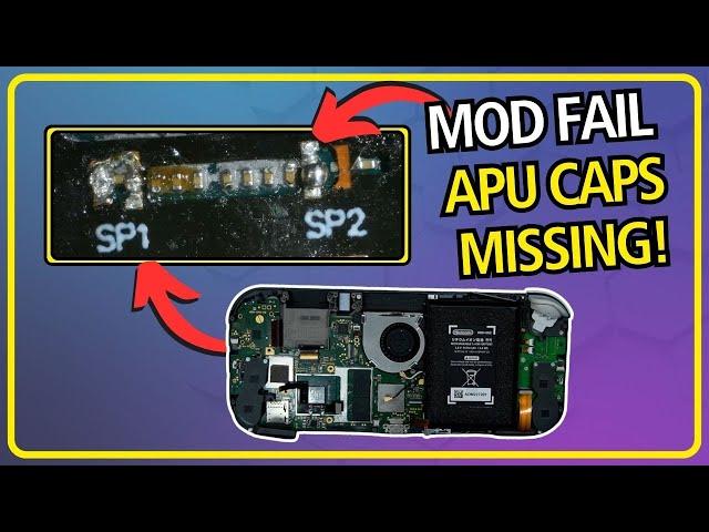Can I Fix It? RP2040 APU Caps Missing Nintendo Switch