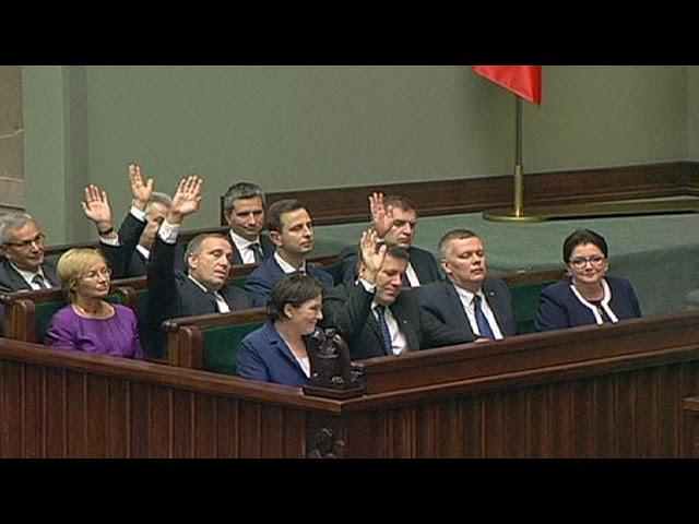 Polish prime minister wins backing of parliament