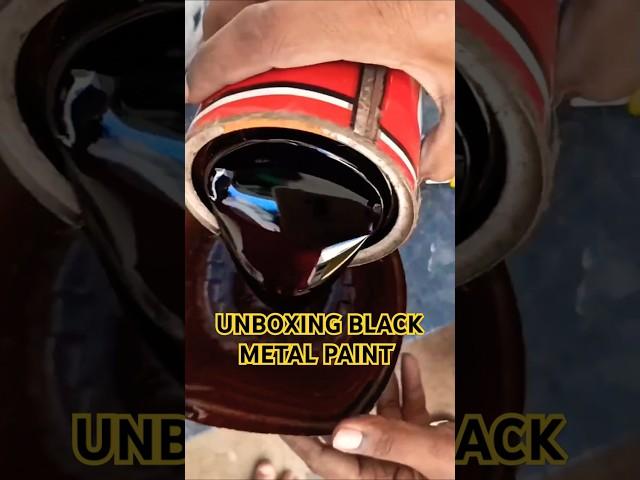 Enamal Paint For Metals Unboxing ll Black Oil Paint ll DIY ll Best For Rusted Metal ll Shorts