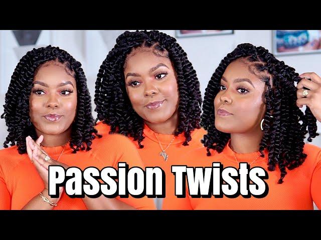 Short Passion Twist Tutorial! Easy Step-by-Step DIY (No Crochet)!!