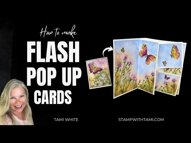 Mastering Pop-Up Cards with Stampin' Blends Markers | Step-by-Step Tutorial