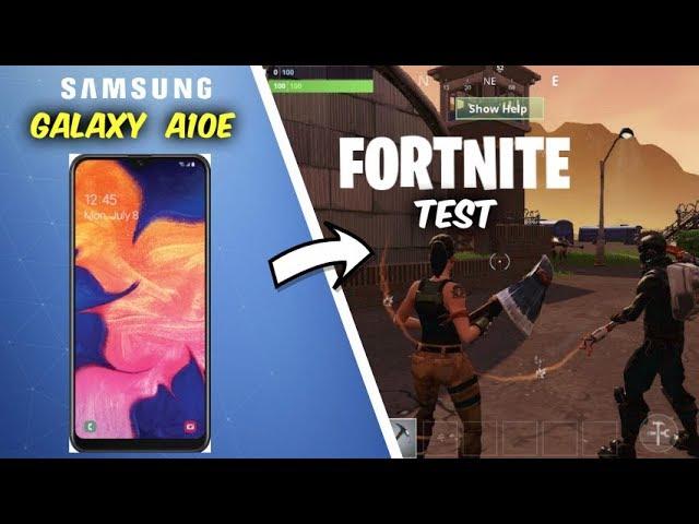 Samsung Galaxy A10e - Fortnite Mobile gameplay! ( low settings )