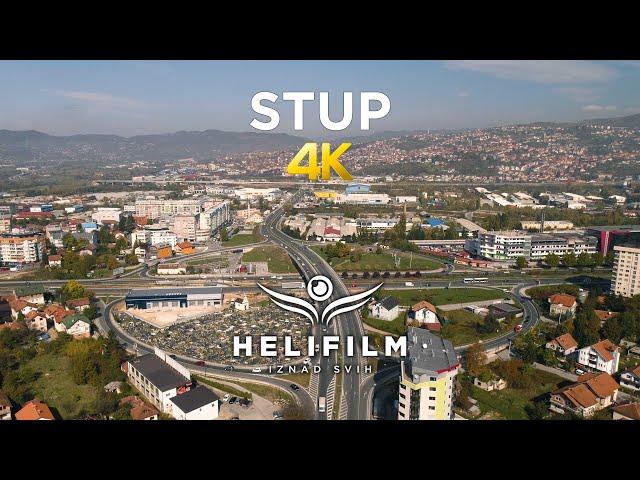 4K Mjesna zajednica Stup - Opcina Ilidza - Snimci iz zraka