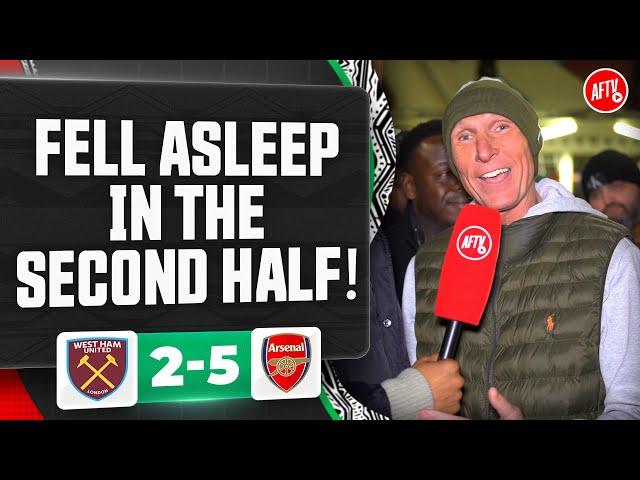 I Fell Asleep In The Second Half, Lol (Lee Judges) | West Ham 2-5 Arsenal