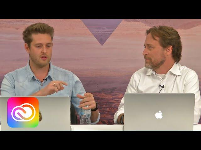 Design icons with Michael Flarup - Live from Adobe MAX 2016 | Adobe Creative Cloud