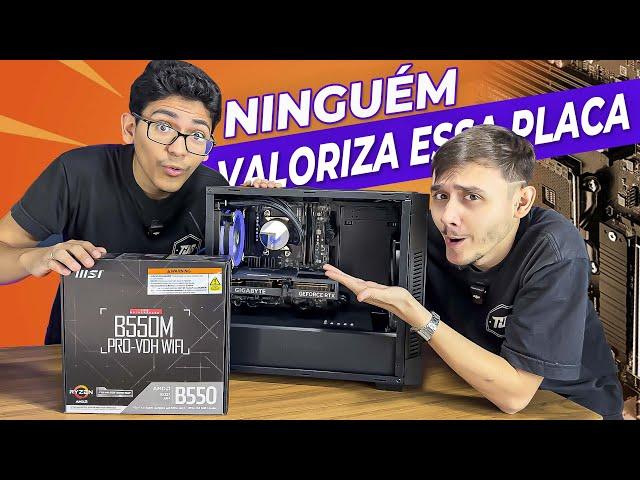 Não erre na hora de escolher a placa mãe p/ seu AMD I B550M PRO-VDH WIFI