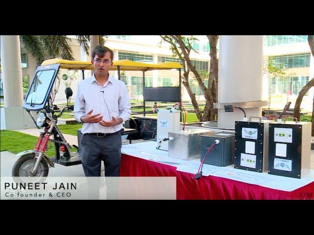 Grinntech,  a lithium battery technology company - An IITM Incubated Startup