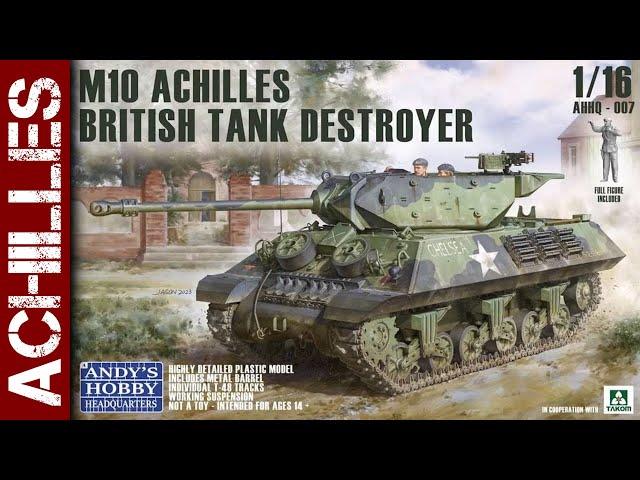 AHHQ British M10 Achilles - Part 1 (1/16 scale model)