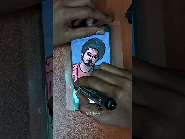 Thalapathy Vijay Drawing | Melv Vlogs