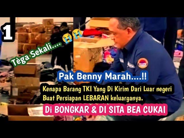 BARANG KIRIMAN KARGO TKI DI BONGKAR DAN DI SITA BEA CUKAI