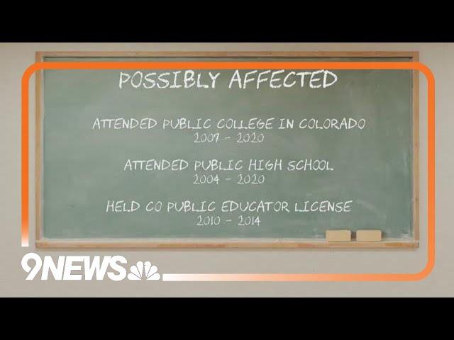 Massive data breach reported by Colorado Department of Higher Education