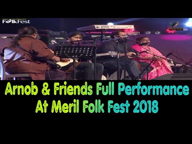 Arnob & Friends Full Performance on International Folk Fest 2018!