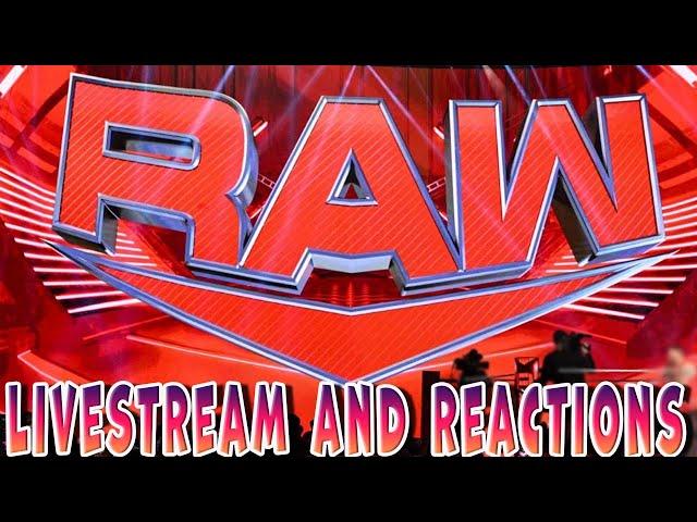 MONDAY NIGHT RAW (LIVESTREAM AND REACTIONS) CLASH AT THE CASTLE GO HOME SHOW