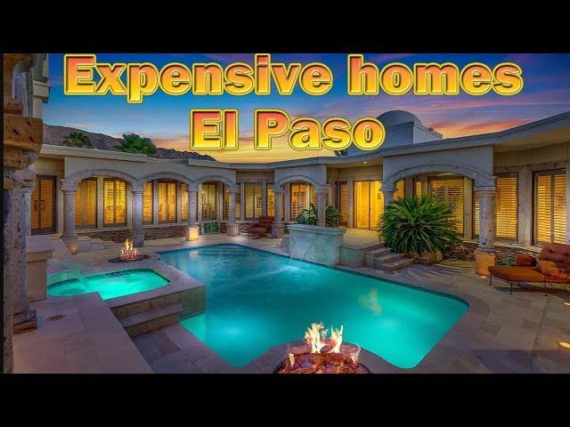 Expensive houses in El Paso. Luxurious and most expensive mansions in El Paso.