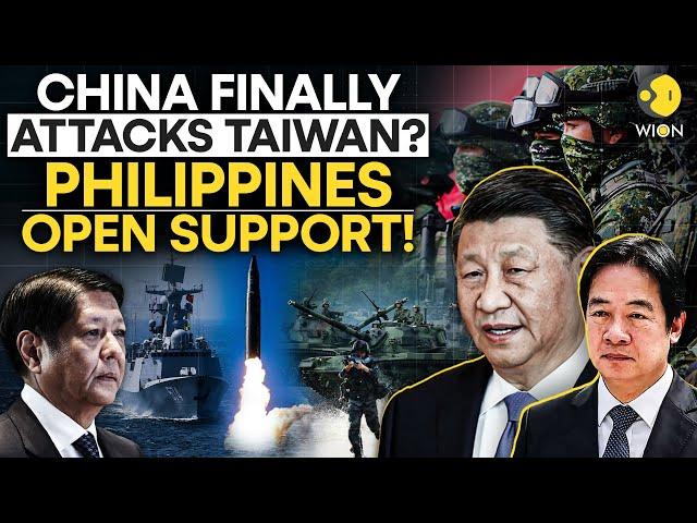 China-Taiwan War LIVE: China Finally Attacks Taiwan? Philippines Open Support | South China Sea LIVE