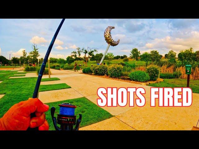 SHOTS FIRED while FISHING in San Antonio, Texas #fishing #fishingtips