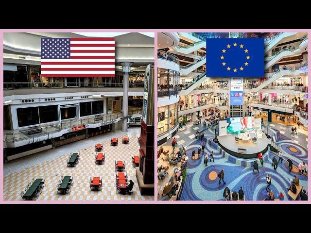 Why US Malls Are Dying (And Why European Malls Aren't)