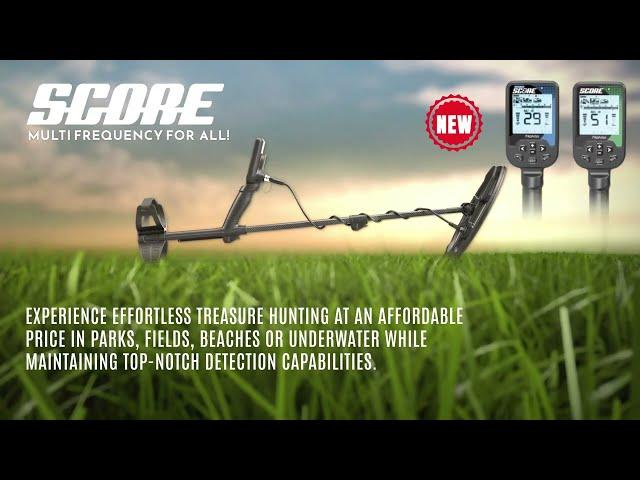 Score - Multi Frequency Metal Detector  - New 2024