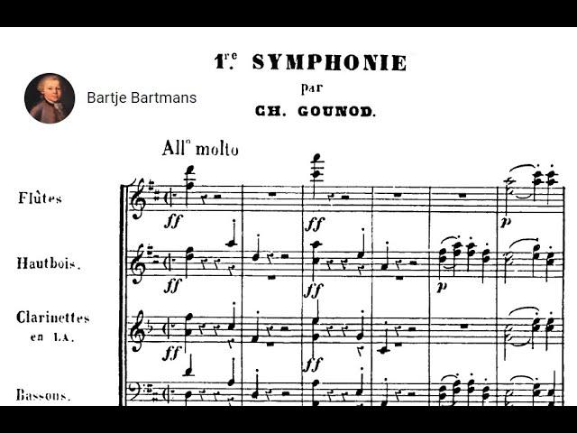 Charles Gounod - Symphony No. 1 in D major (1854)