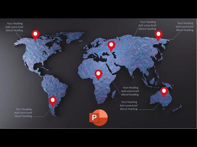 PowerPoint Animation Tutorial - Map Location