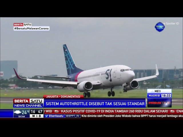 Keluarga Korban Sriwijaya Air SJ 182 Gugat Boeing