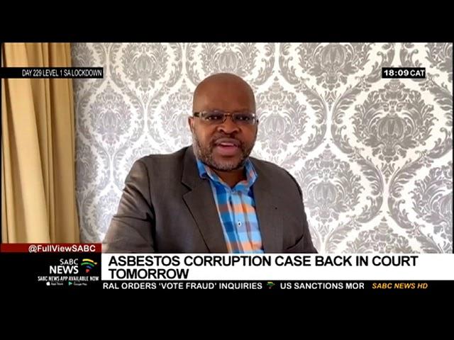 Multimillion-rand asbestos corruption case back in court