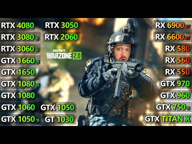 22 GPU Benchmark in Warzone 2.0 with Gameplay!