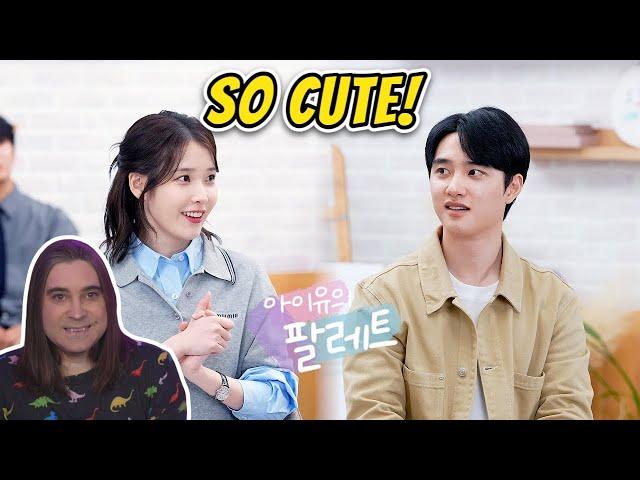 Reacting to Kyungsoo on IU's Palette