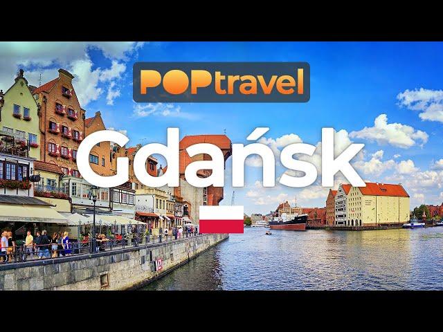 Walking in Gdansk, Poland - Late Summer Tour - 4K