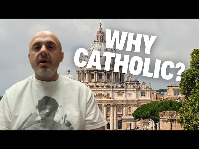 Why is Sam Shamoun in Catholic Church?