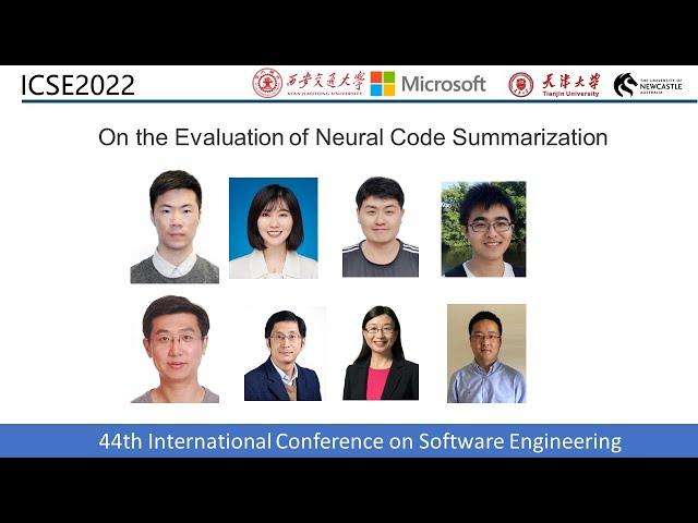 ICSE2022: On the Evaluation of Neural Code Summarization