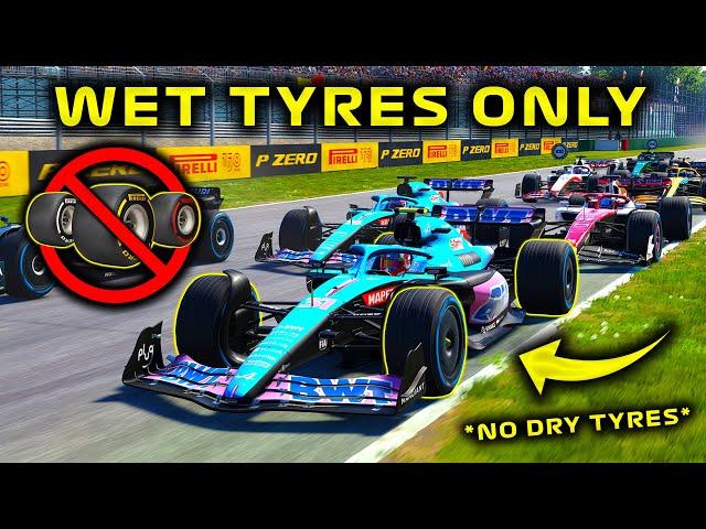 I Removed All The Dry Tyres In F1 22