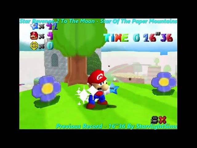 Super Mario 64 Rom Hacks: My Single Star Speedrun Compilation 2018