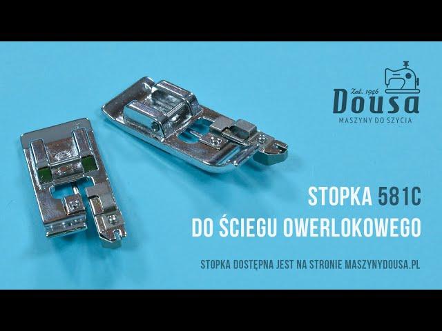 Stopka do ściegu owerlokowego