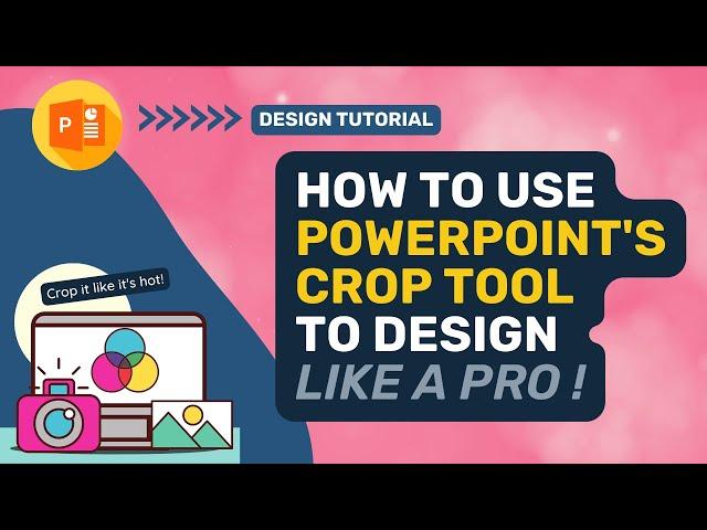 How to Use PowerPoint's Crop Tool for Better Graphic Design and eLearning Layouts! (Tutorial!)