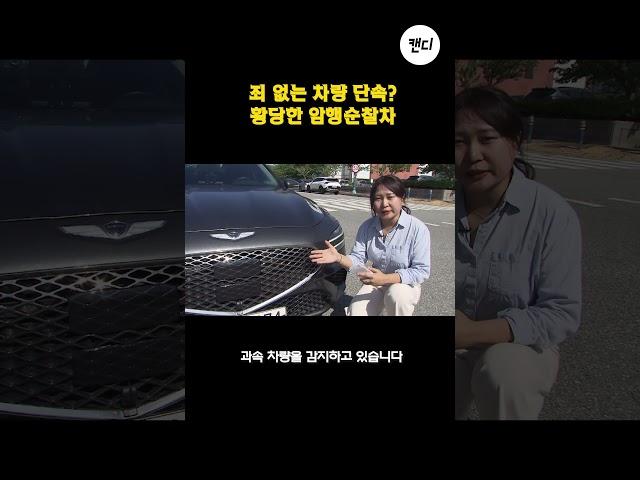 죄 없는 시민 단속하는 황당한 암행순찰차?!