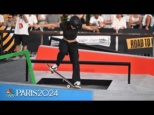 Paige Heyn adds her name to Team USA for skateboarding at Paris Olympics | NBC Sports