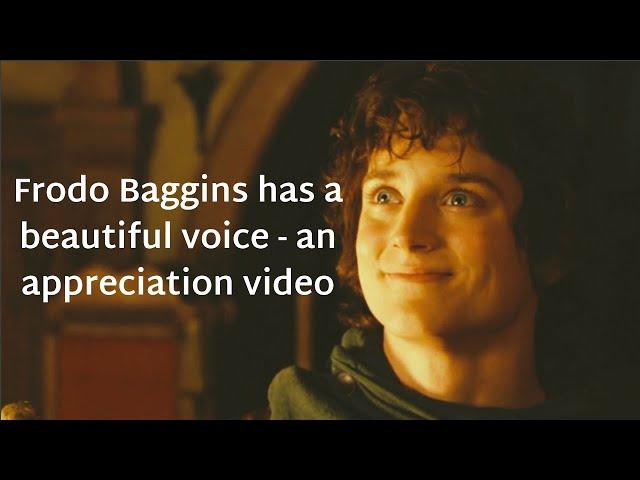 The Lord of the Rings except it's just Frodo's Angelic Voice