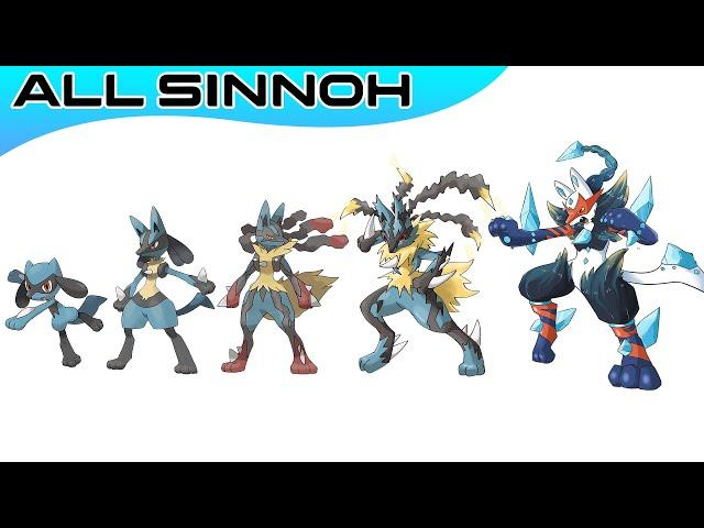 How To Evolve All Gen 4 Sinnoh Pokémon & Mega Evolutions | Max S Animation