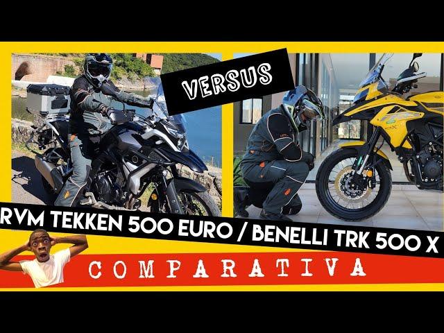 COMPARATIVA RVM 500 EURO VS. BENELLI TRK 500 X.