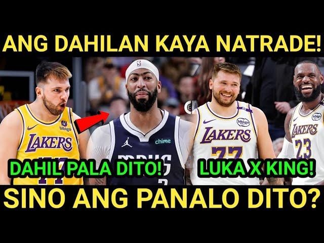 ANG TUNAY NA RASON KAYA NANGYARI ANG TRADE NINA LUKA DONCIC AT ANTHONY DAVIS