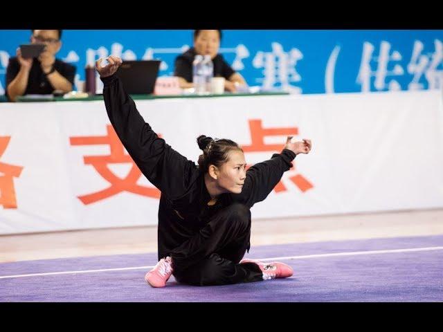 女子鹰爪拳 第三名 塔沟基地 倪玉洁 8.68分 ni yu er ta gou ji di