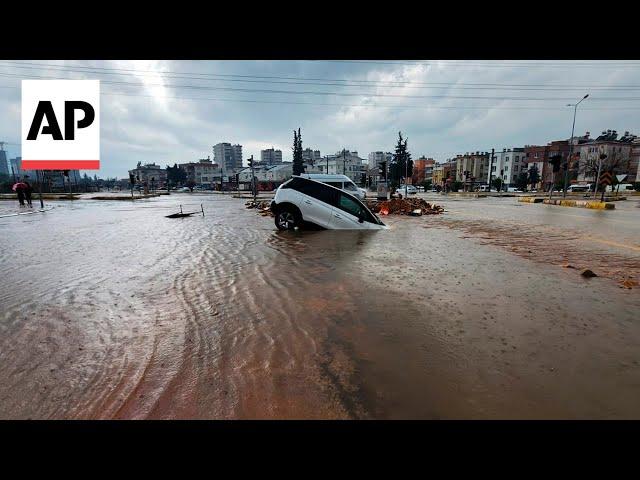 Floods hit southwestern Turkey, leaving at least 1 dead