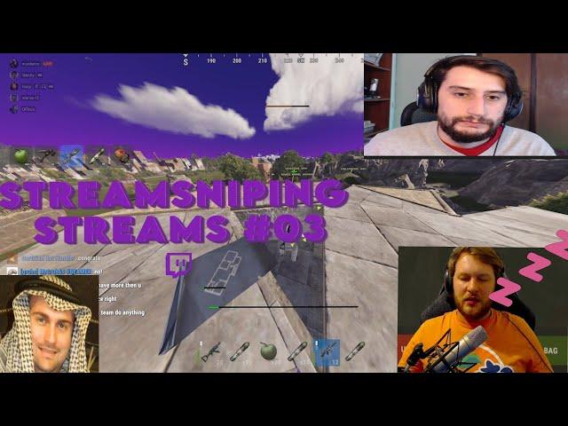STREAMSNIPING RUST STREAMERS with RAGE CHEATS / Radiance