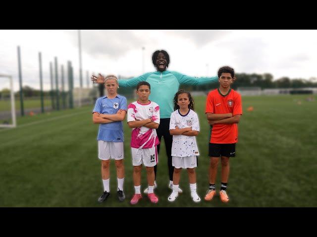 I Challenged the BEST KID Footballers ft SV2